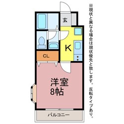 ライフイン・エスタの物件間取画像